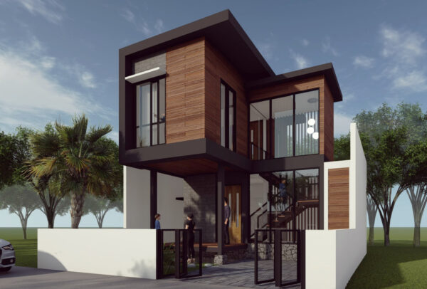 Rumah Villa Customized Design di Dekat Lembang Park Zoo Bandung Utara