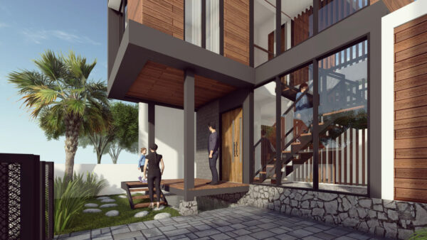 Rumah Villa Customized Design di Dekat Lembang Park Zoo Bandung Utara