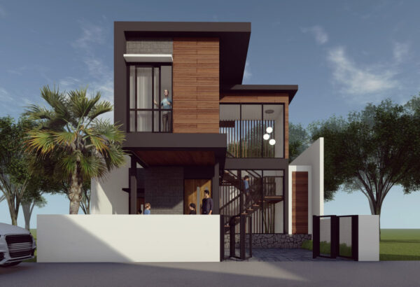 Rumah Villa Customized Design di Dekat Lembang Park Zoo Bandung Utara