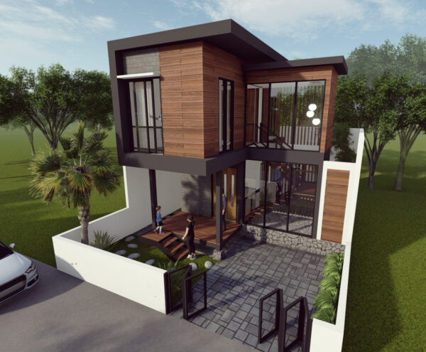 Rumah Villa Customized Design di Dekat Lembang Park Zoo Bandung Utara
