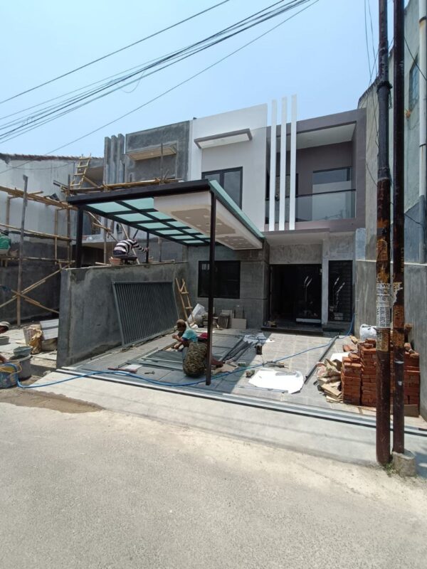 RUMAH BARU MINIMALIS MODERN DI KAWASAN MARGAHAYU RAYA SATURNUS TIMUR KOTA BANDUNG