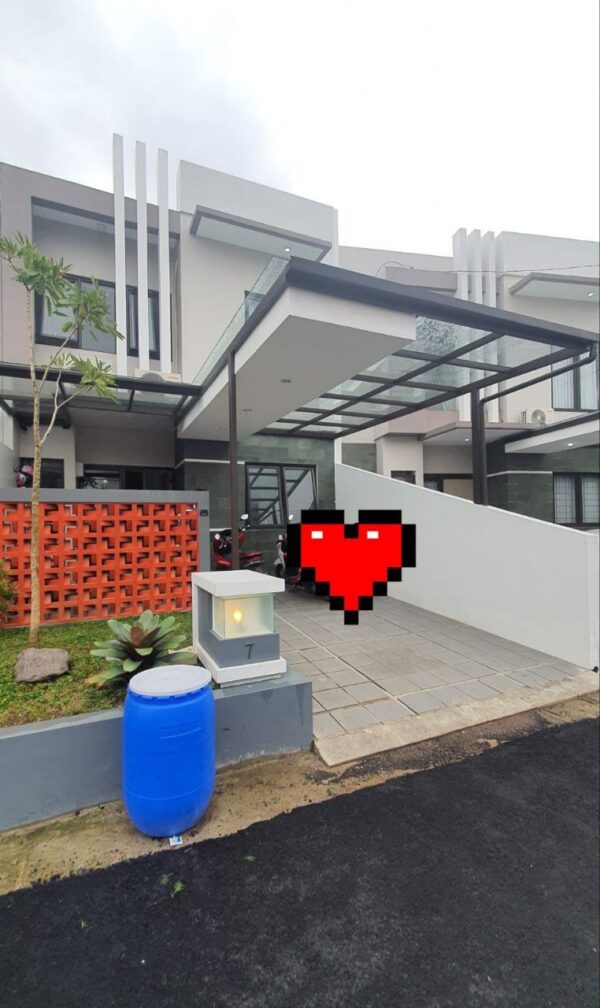 RUMAH SMART HOME, FURNISHED DI CLUSTER EXCLUSIVE ANTAPANI