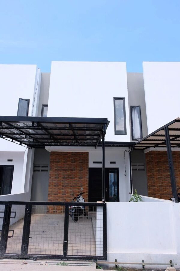 Hunian Modern Minimalis Town House 2 Lantai di Arcamanik, Cisaranten, Kota Bandung.
