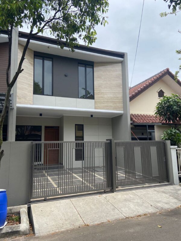 RUMAH MODERN SIAP HUNI BATUNUNGGAL LOKASI TERDEPAN SECURITY ONE GATE