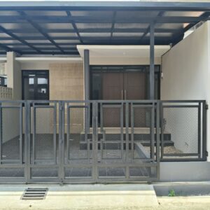 RUMAH TINGGAL 1 LANTAI BANGUNAN BARU, MODERN MINIMALIS DI MARGAHAYU RAYA BANDUNG TIMUR