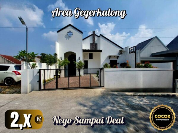 RUMAH NUANSA MODERN CLASSIC KAWASAN GEGERKALONG SARIWANGI BANDUNG UTARA