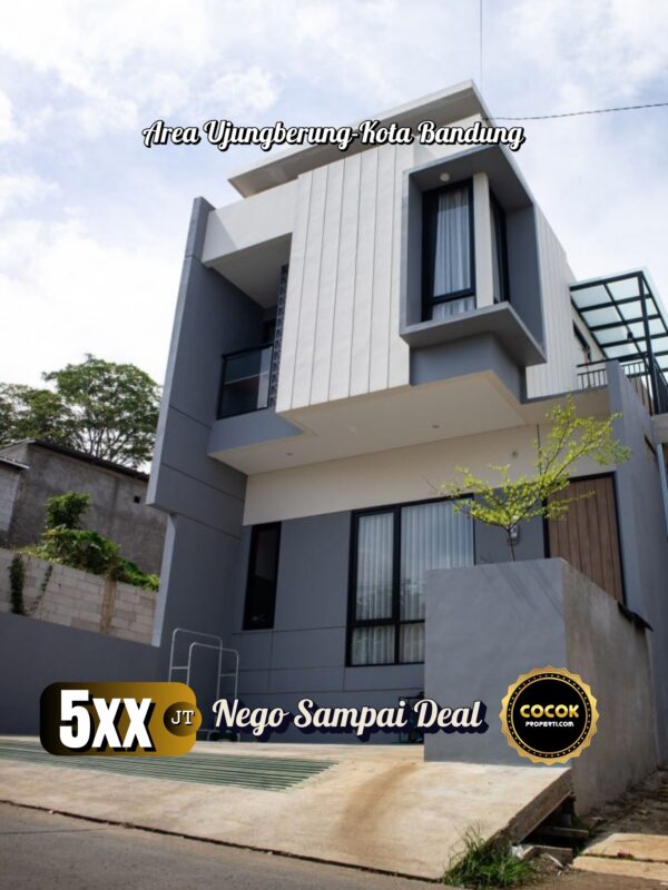 Rumah Cantik View Kota Bandung di Ujungberung Sayap Arcamanik Cijambe