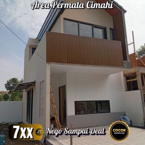 Rumah Baru 2 Lantai di Cluster dekat Borma Permata Cimahi Tanimulya