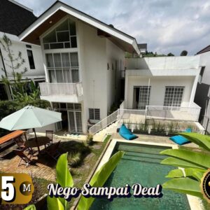 JUAL RUMAH VILLA KOLAM RENANG KAWASAN RESORT DAGO PAKAR BANDUNG UTARA