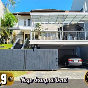 DIJUAL MURAH HITUNG TANAH RUMAH MEWAH SPLIT LEVEL KAWASAN PERUMAHAN EXCLUSIF SETRADUTA BANDUNG UTARA 