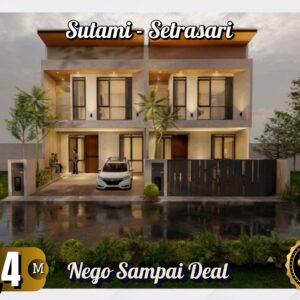 JUAL RUMAH BARU KONSEP JAPANDI KAWASAN PREMIUM SAYAP SUTAMI SETRASARI