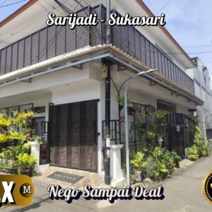 DIJUAL RUMAH MODERN BAGUS DI SARIJADI, SUKASARI, DEKAT KE KAMPUS MARANATHA & EXIT TOL PASTEUR