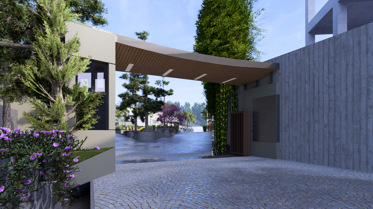 Rumah Rasa Villa Lingkungan Resort Syariah Islami Lembang Bandung Utara