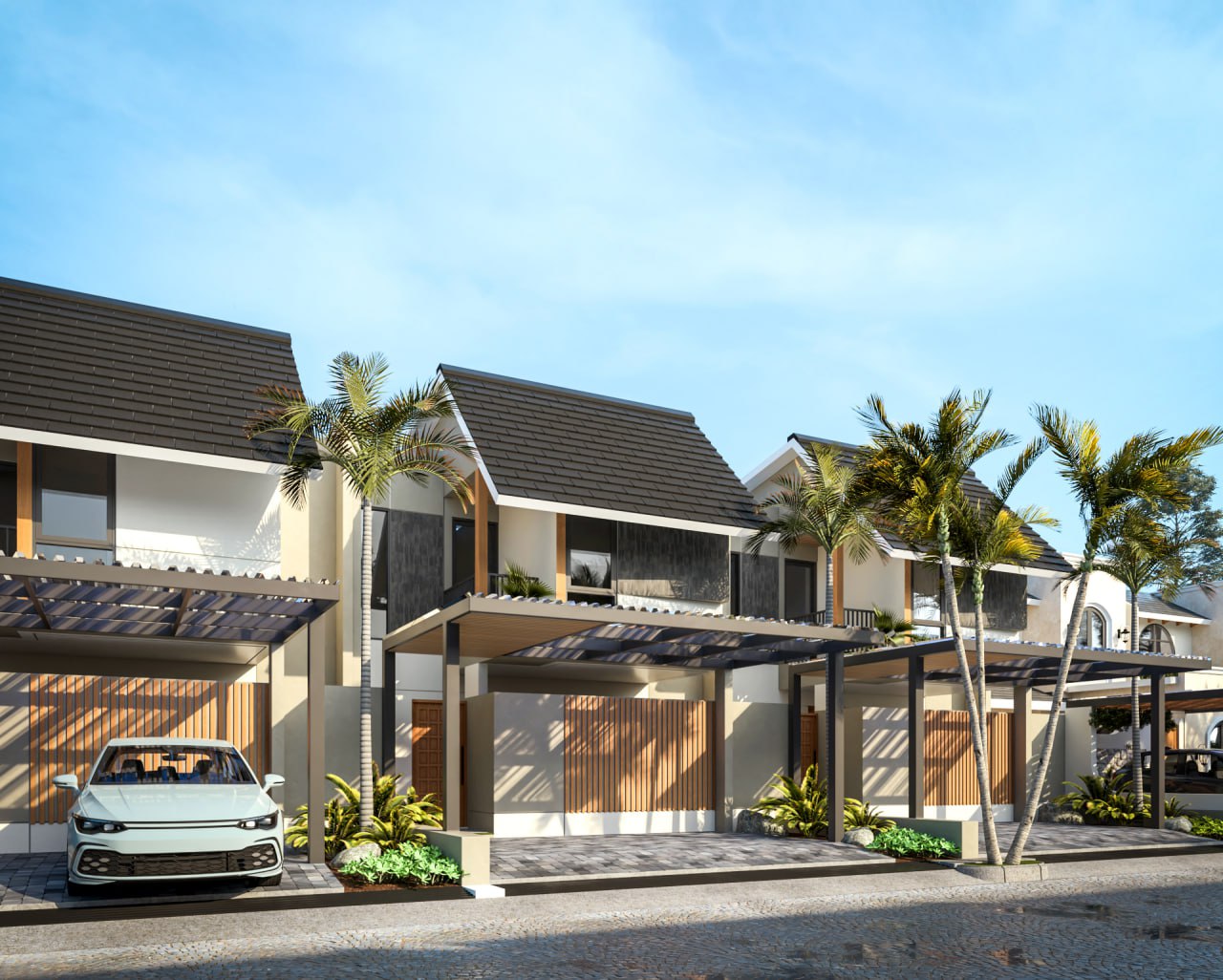 Rumah Rasa Villa Lingkungan Resort Syariah Islami Lembang Bandung Utara